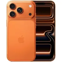 Imagem de Apple iPhone 17 Pro A3256 eSIM 256GB 12GB RAM de 6.3" 48+48+48MP 18MP - Cosmic Orange